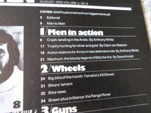 SA MAN MAGAZINE AUGUST 1978