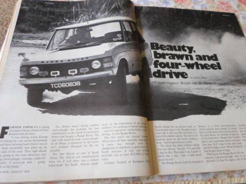 SA MAN MAGAZINE AUGUST 1978