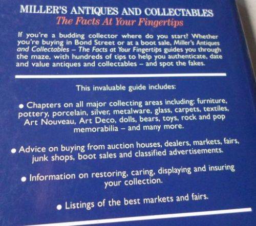 ANTIQUES & COLLECTIBLES - THE FACTS AT YOUR FINGERPRINTS - MILLER'S