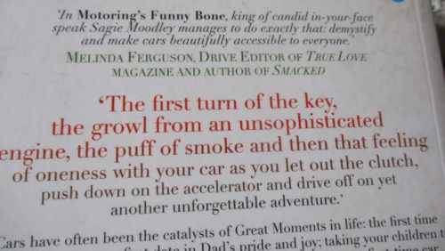 MOTORING`S FUNNY BONE - SAGIE MOODLEY