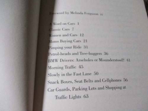 MOTORING`S FUNNY BONE - SAGIE MOODLEY