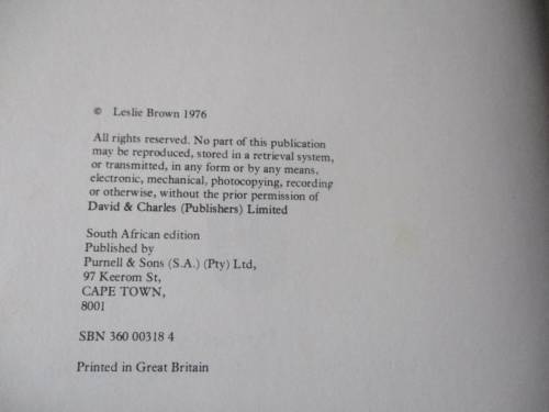 EAGLES OF THE WORLD - LESLIE BROWN