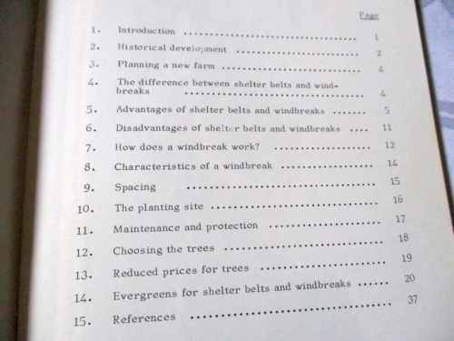 SHELTER BELTS AND WINDBREAKS IN SOUTH AFRICA - DEPARTMENT OF  FORESTRY PAMPHLET 118