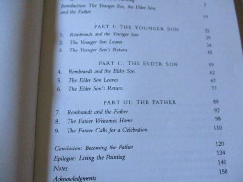 THE RETURN OF THE PRODIGAL SON - A STORY OF HOMECOMING - HENRI J M NOUWEN