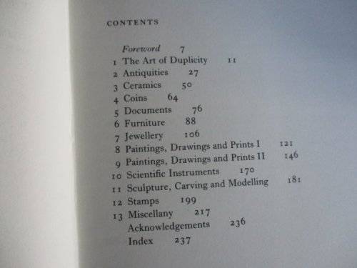 THE GENUINE ARTICLE - THE MAKING AND UNMASKING OF FAKES AND FORGERIES - JOHN FITZ / MAURICE MILLS /