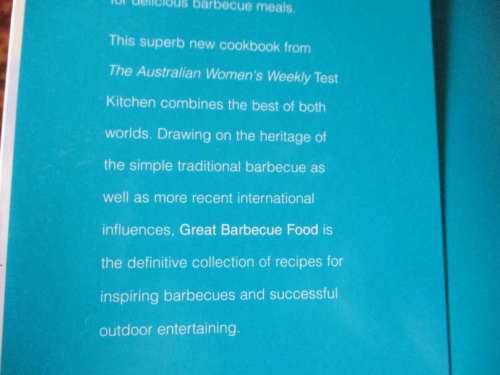 GREAT BARBECUE FOOD - WOMEN`S WEEKLY COOKBOOKS