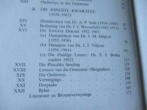 KOEBERG SE EEUFEES 1863 - 1963 / EEUFEESALBUM VAN DIE NED.  GEREF. GEMEENTE PHILADELPHIA 1863 - 1963