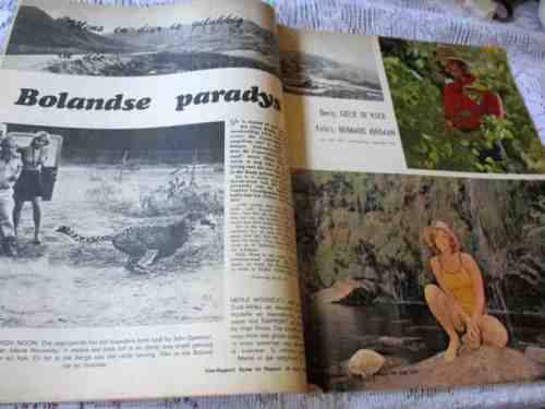 FOTO RAPPORT 29 JULIE 1973 ( HIGH NOON, MERLE WORSELEY, DOUGIE OVENSTONE, JURIE FERREIRA MUSIEK )