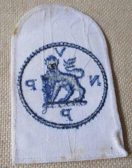 S.A. NAVY BADGE - NAVY / NAVAL POLICE