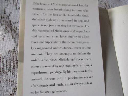 MICHELANGELO - BIOGRAPHY OF A GENIUS - BRUNO NARDINI