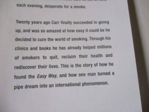 Allen Carr - Easy way to stop smoking