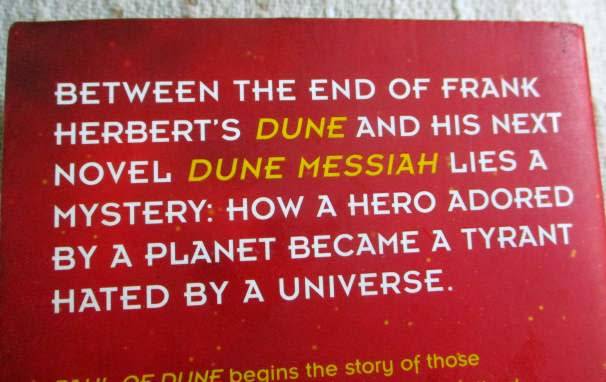 PAUL OF DUNE - BRIAN HERBERT AND KEVIN J ANDERSON - THE EPIC SEQUEL TO fRANK HERBERT `S DUNE
