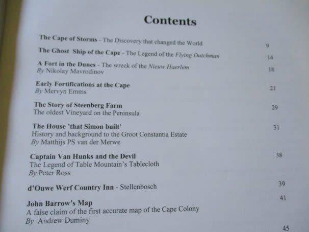 A CAPE ODYSSEY - A JOURNEY INTO THE FASCINATING HISTORY OF THE CAPE - GABRIEL ATHIROS ( SIGNED )