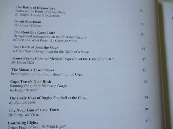 A CAPE ODYSSEY - A JOURNEY INTO THE FASCINATING HISTORY OF THE CAPE - GABRIEL ATHIROS ( SIGNED )