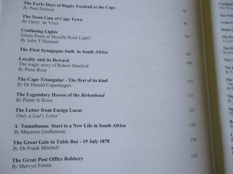 A CAPE ODYSSEY - A JOURNEY INTO THE FASCINATING HISTORY OF THE CAPE - GABRIEL ATHIROS ( SIGNED )