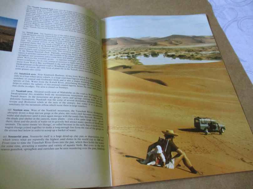 AFRICA`S GEM - SWA / NAMIBIA - PROMOTIONAL / INFO / TOURISM BROCHURE