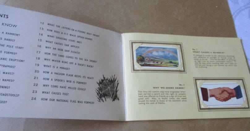 VINTAGE  TYPHOO TEA ` DO YOU KNOW ` TRADING CARDS & ALBUM - COMPLETE