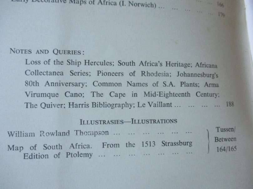 AFRICANA NOTES AND NEWS / AFRICANA AANTEKENINGE EN NUUS DESEMBER 1966