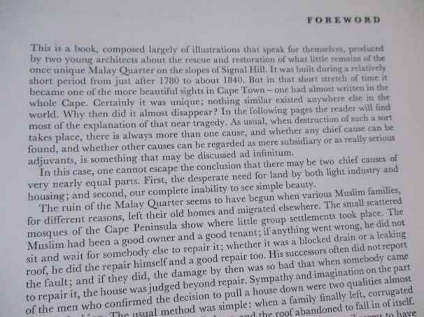 BOKAAP - FACES AND FACADES - LESLEY AND STEPHEN TOWNSEND ( INSCRIPTION BY AUTHORS )