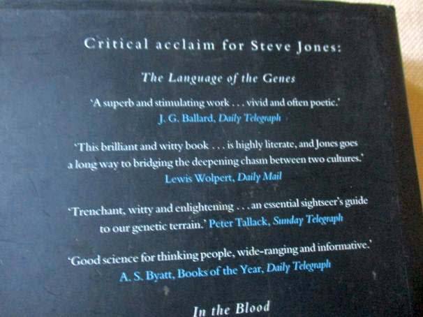 THE ORIGIN OF SPECIES UPDATED - STEVE JONES