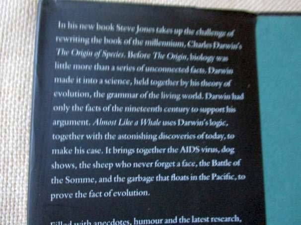 THE ORIGIN OF SPECIES UPDATED - STEVE JONES