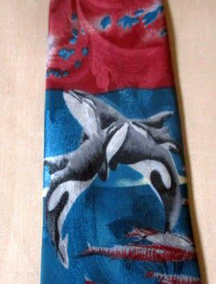 KILLER WHALES / ORCAS - ENDANGERED WILDLIFE - TIE