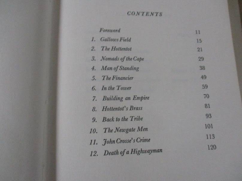 KING OF THE HOTTENTOTS - JOHN COPE