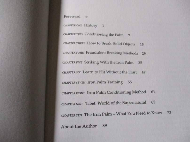 THE COMPLETE IRON PALM - BRIAN GRAY ( martial arts )