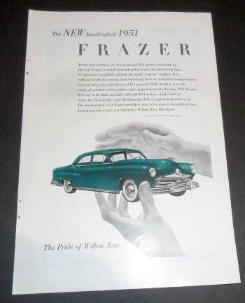 1951 FRAZER AD