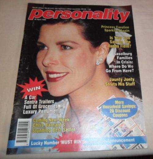 PERSONALITY MAGAZINE 30 APRIL 1993