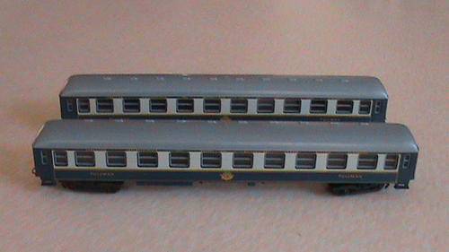 Lima HO "Orient Express" CIWL Pullman coaches x 2