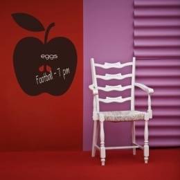 Chalkboard Wall Sticker Apple