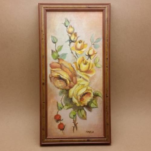 Floral Oil Painting - Matsi