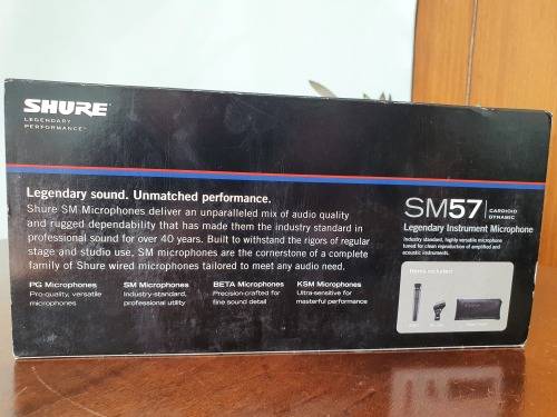 Shure SM57 Legendary Instrument Microphone