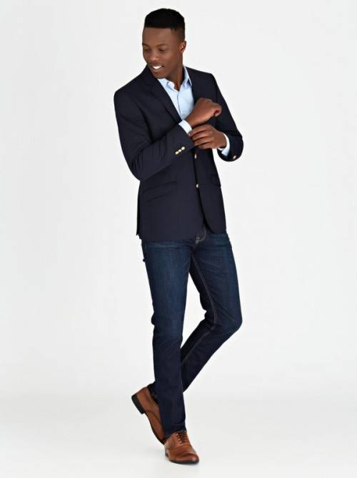 Christmas R1 Clearance (Polo, Pringle etc) 100% Polo Navy Jacket - size 40R
