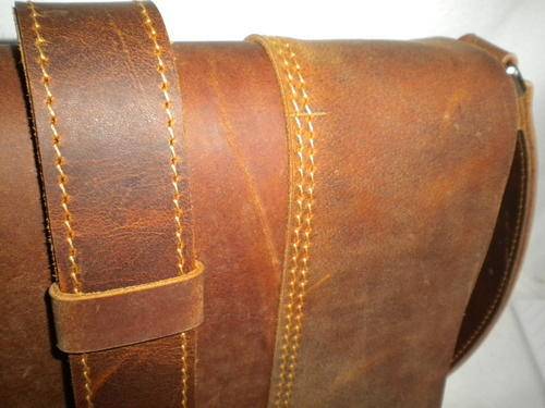 Handmade in South Africa!  Leather shoulder bag
