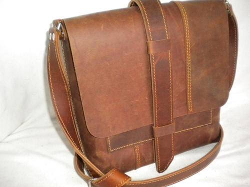 Handmade in South Africa!  Leather shoulder bag