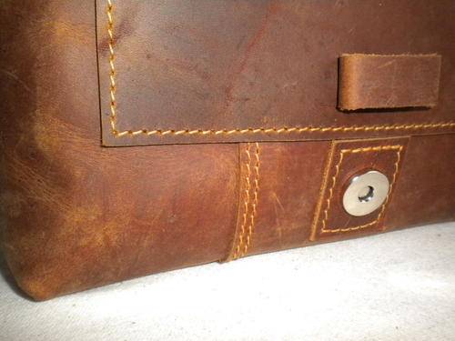 Handmade in South Africa!  Leather shoulder bag