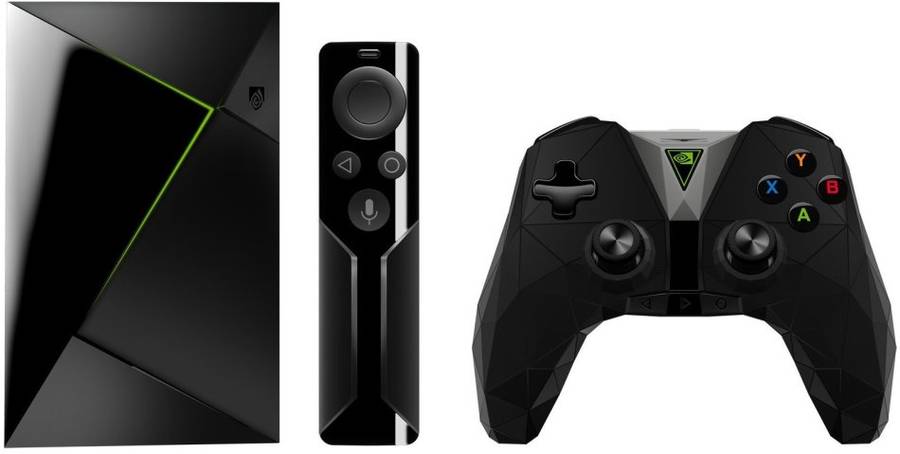 (HiZen) NVIDIA SHIELD TV 16GB - with Remote & Game Controller & Roku Streaming Stick+ 2017