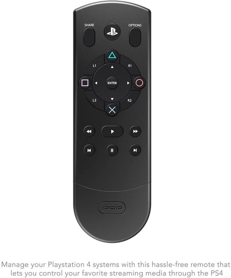 PDP Bluetooth Enabled Media Remote Control for Playstation 4