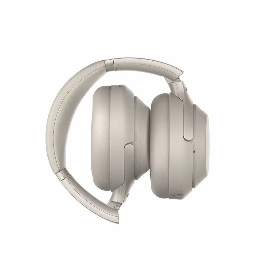 Sony WH1000XM3 Wireless Industry Leading Noise Canceling Over Ear Headphones, Silver (WH-1000XM3/S)