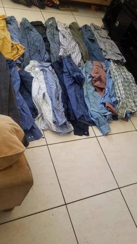 JOBLOT 18 SECOND HAND L SHIRTS FROM AMERICA IN EXCELLENT CONDITION DONT MISS OUT !!!!!!!!!!!