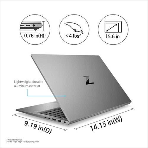 latest HP ZBook Firefly 15 G8 WorkStation,Core i7, 11th Gen, 16GB Ram, 512GB NVMe SSD, FaceID,5G/LTe
