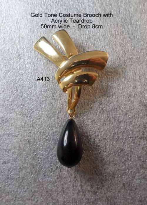 Vintage Goldtone Brooch