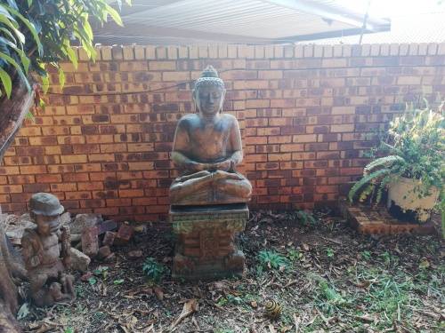 Garden Buddha statue
