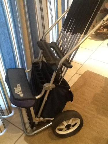Spalding Pro Flight Set of Irons + Fearless Golf Trolley Bag