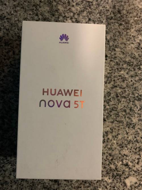 HUAWEI NOVA 5T 8GB RAM 128GB DUAL SIM MINT CONDITION AS NEW