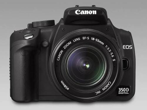 Canon EOS 350D + Canon 18-55mm Digital SLR Camera