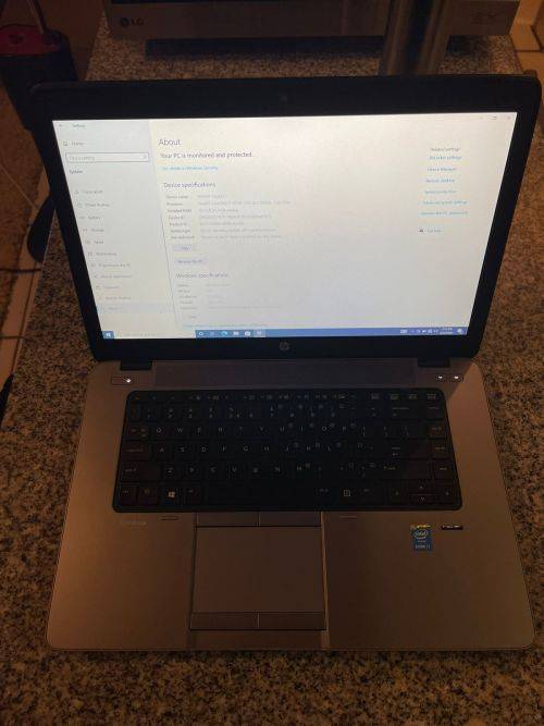 HP EliteBook 850 G1 - Intel Core i7-4510U, 256GB SSD, 16GB RAM