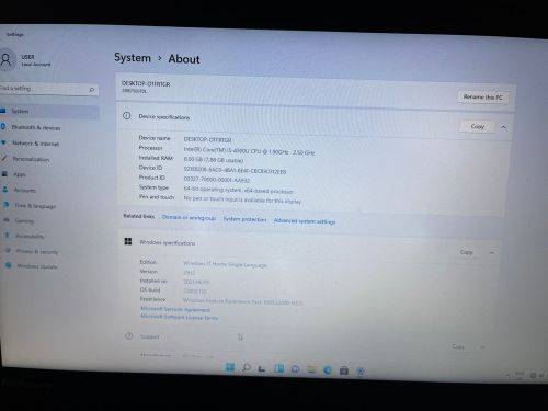 Lenovo ThinkPad T440-4300U IntelCore  i5 Windows 11